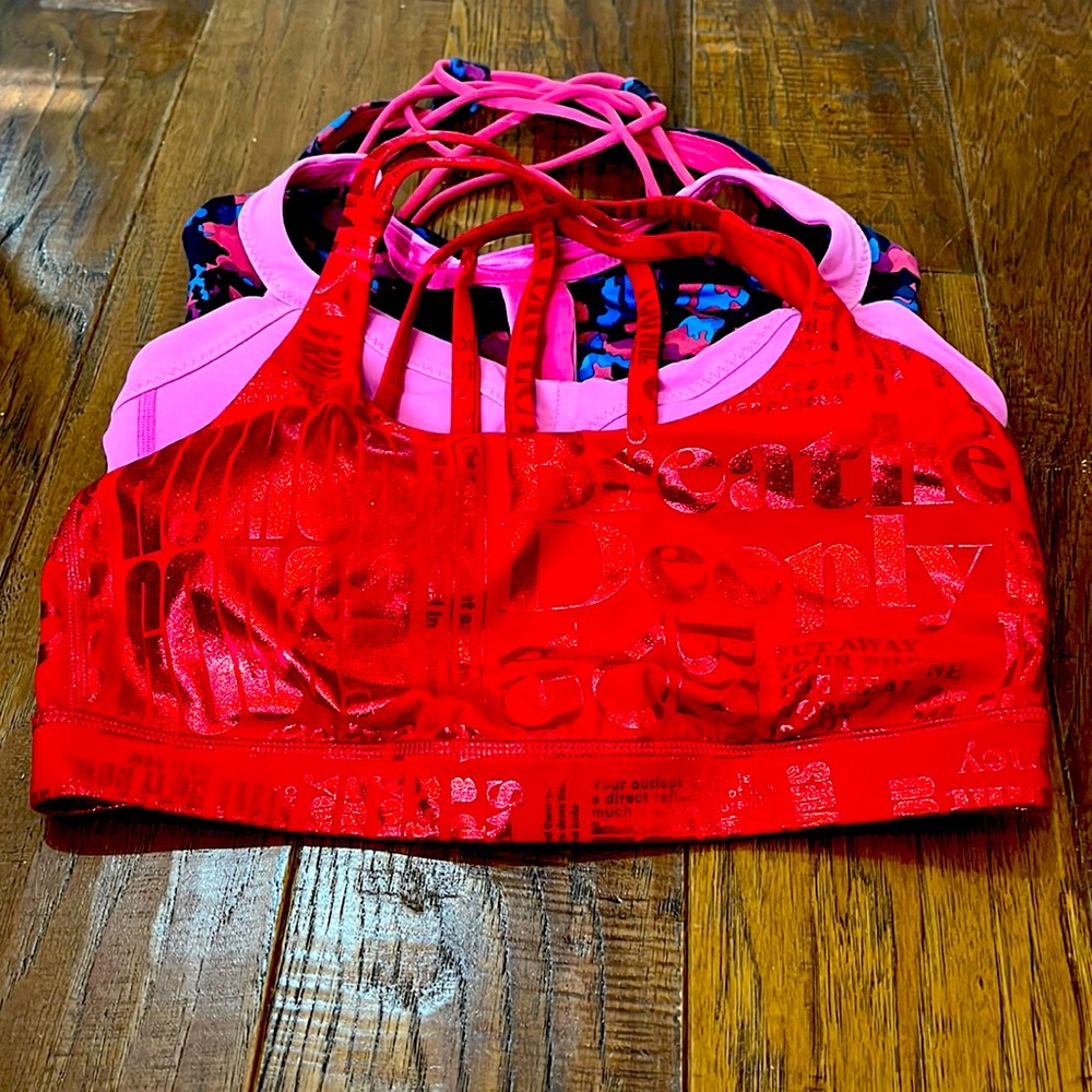 Lululemon size 6 bras